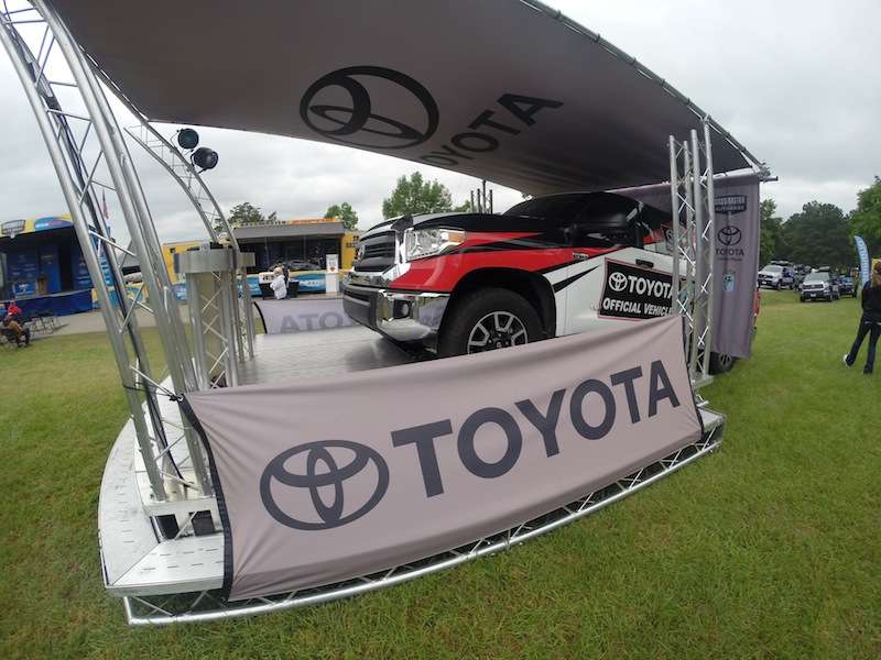 Stop by and check out all the Toyota vehicles on display. 