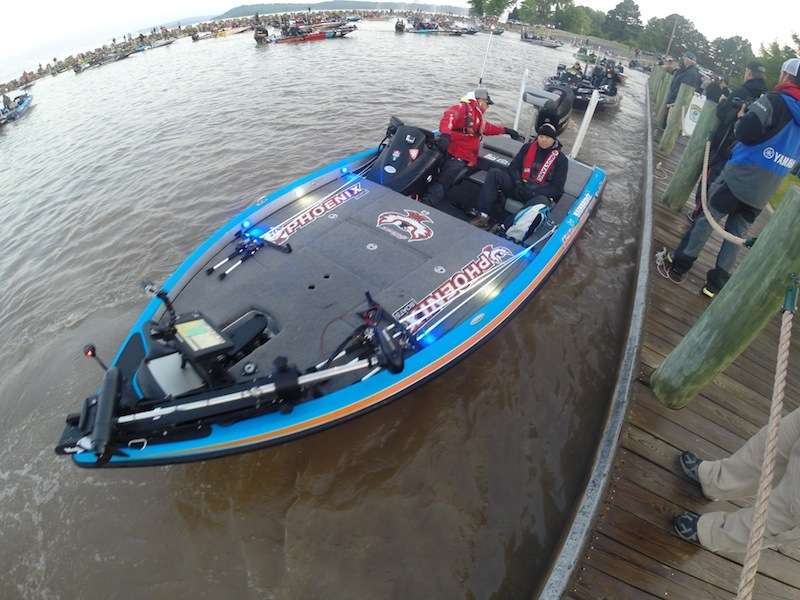 J Todd Tucker is hoping for another monster Day 1 like he had at Toledo Bend. 