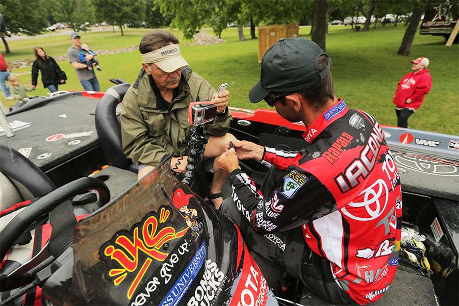 Mike Iaconelli is interviewed by B.A.S.S. senior writer.