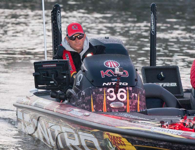 Kevin VanDam is ready to go.
