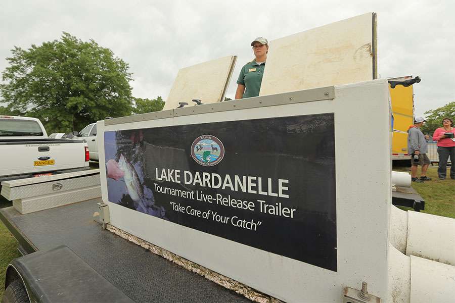 Lake Dardanelle has own release system.