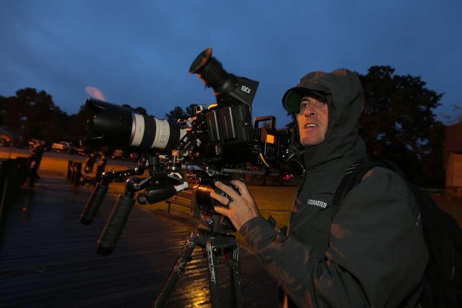 Cameraman Wes Miller will be shooting some awesome slow motion today. 