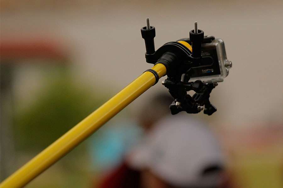 GoPro Hero 3+ is rolling through out the weigh-in