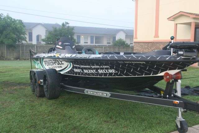 Chris Lane awoke to the worst news for a tournament angler, his boat was on fire. Here are some photos of the aftermath. 