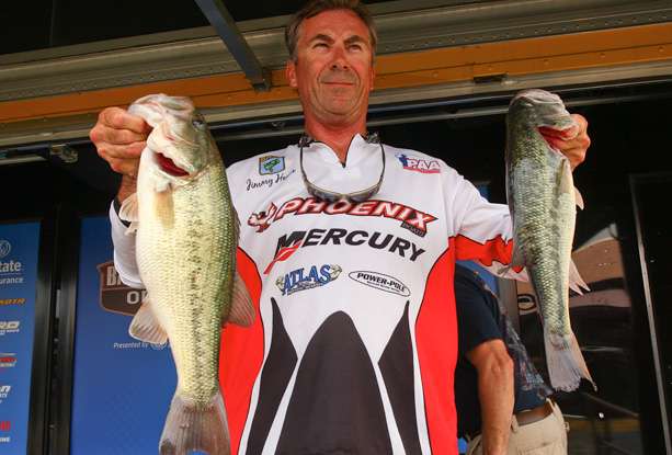 Jimmy Hayes, co-angler (19th, 13-3)