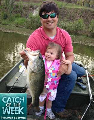 <p>Morgan French of Alabama is one of the winners of the Catch of the Week presented by Toyota contest. For his entry, he won a Shimano Citica 200G5 reel and a hat autographed by the Toyota pros. What follows are photos of contest winners and some of the best other entries from May. You can enter your photo, too, by clicking <a href=