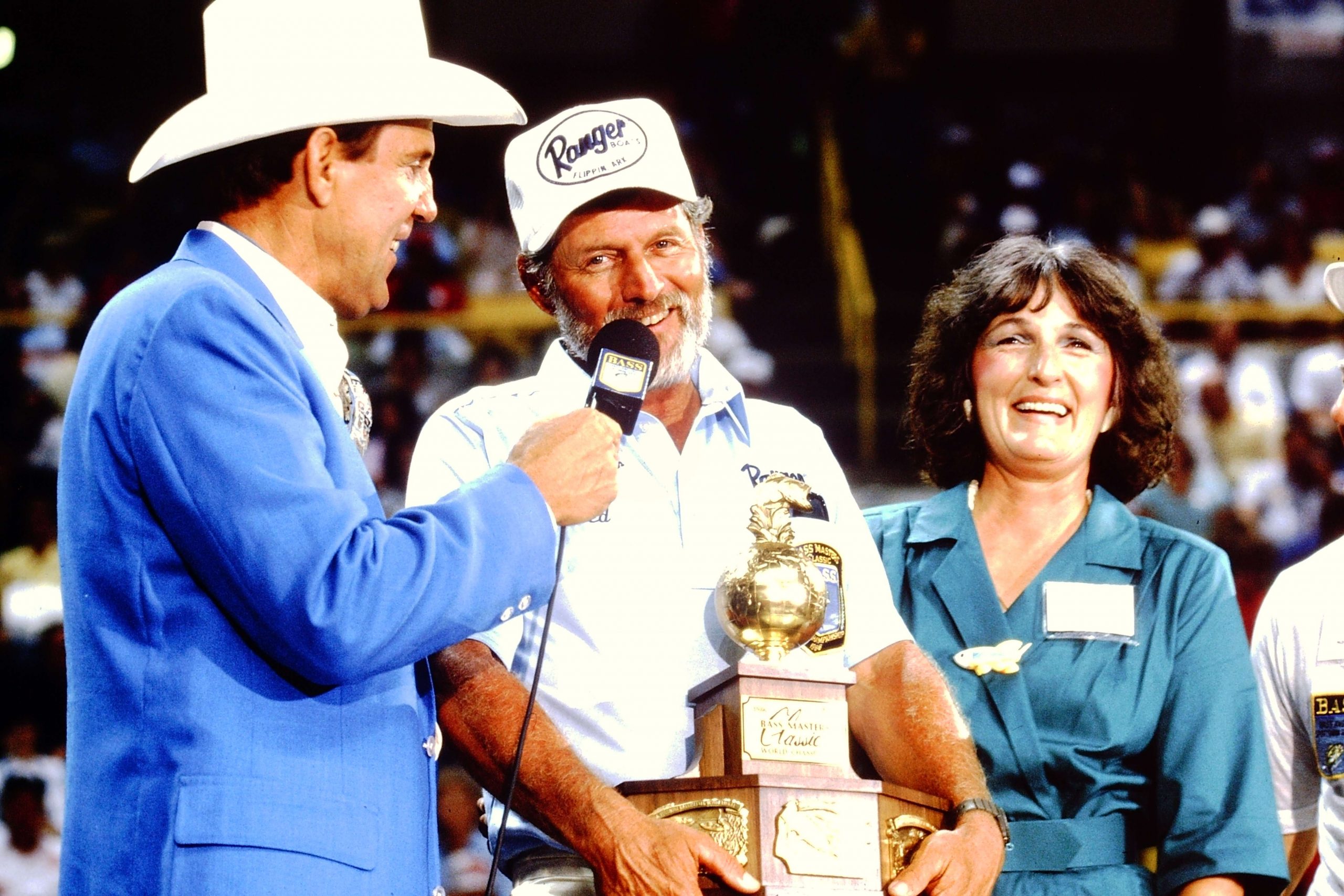 After leaving Chickamauga and Nickajack in June, it didnât take B.A.S.S. long to get back there. The fisheries were the site of the 1986 Bassmaster Classic, Aug. 14-16. Charlie Reed of Broken Bow, Okla., won the title. Standing next to him is his wife, Vojai, who went down in bass fishing history five years later for being the first female competitor in a B.A.S.S. event. Charlie Reed fished with B.A.S.S. for 10 more years, but he never won another tournament. He died in July 2013 at age 78.