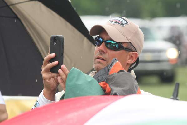 A Marshal captures the moment. 