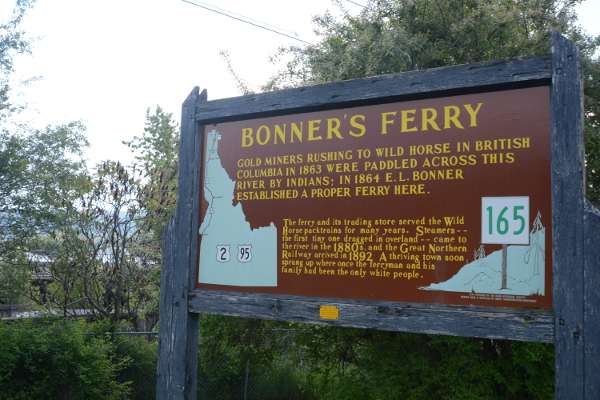 â¦ through historic Bonnerâs Ferry â¦