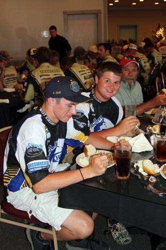 High school anglers Alex Goff and Will Sigmon will do their best to represent West Virginia on Kerr Lake.