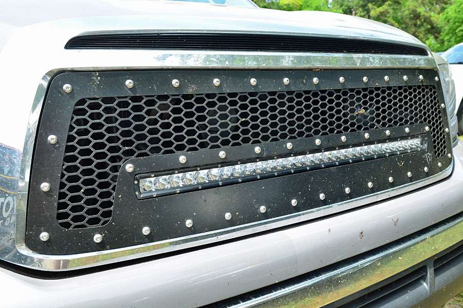 It's also got a custom-fit Rigid LED light grille.