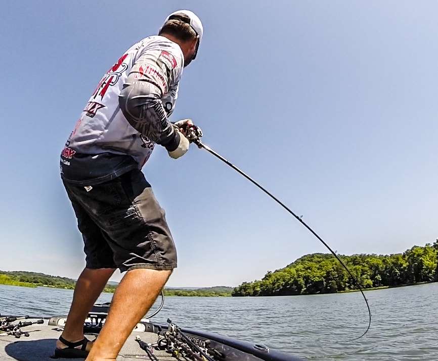 Greg Hackney is one of the hottest anglers on tour right now. 