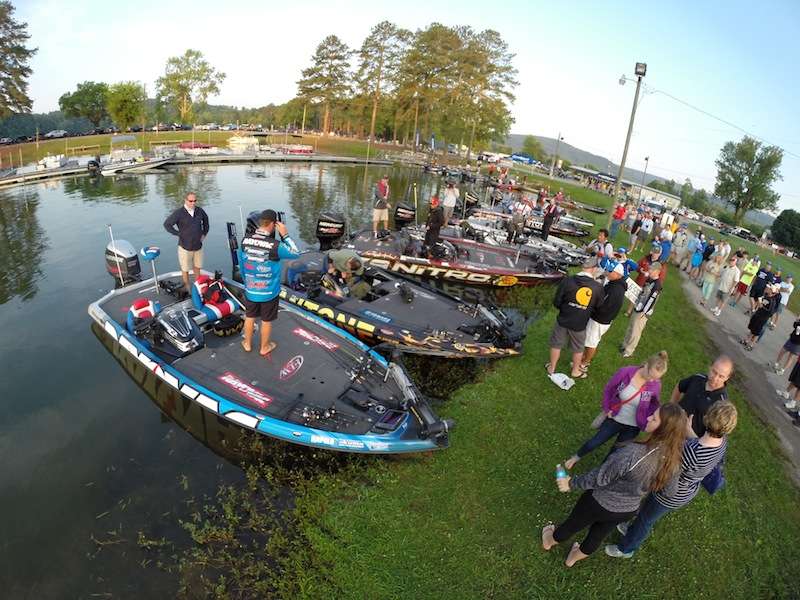 The Top 12, ready to ride. 