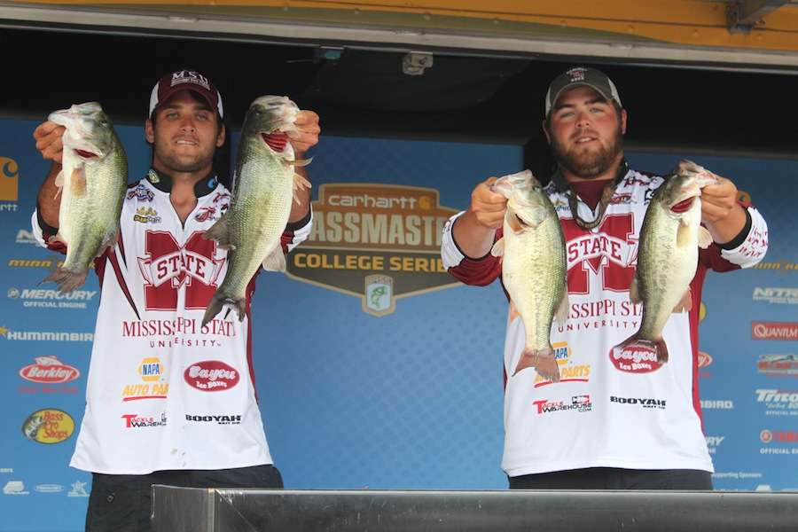 Nathan Woodruff and Lowell Gann, Mississippi State University (9th, 18-9)