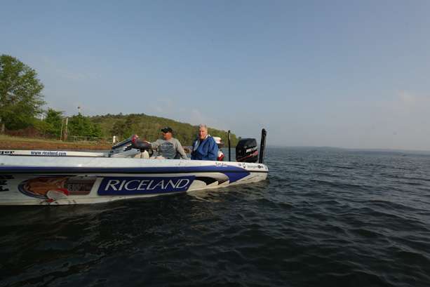 When McKinnis started his career here, all of the fishing was done from a jon boat. Today, fiberglass rigs are the norm.