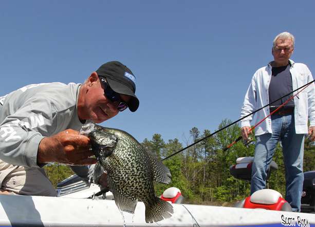 And if you know where to find them, so are crappie.