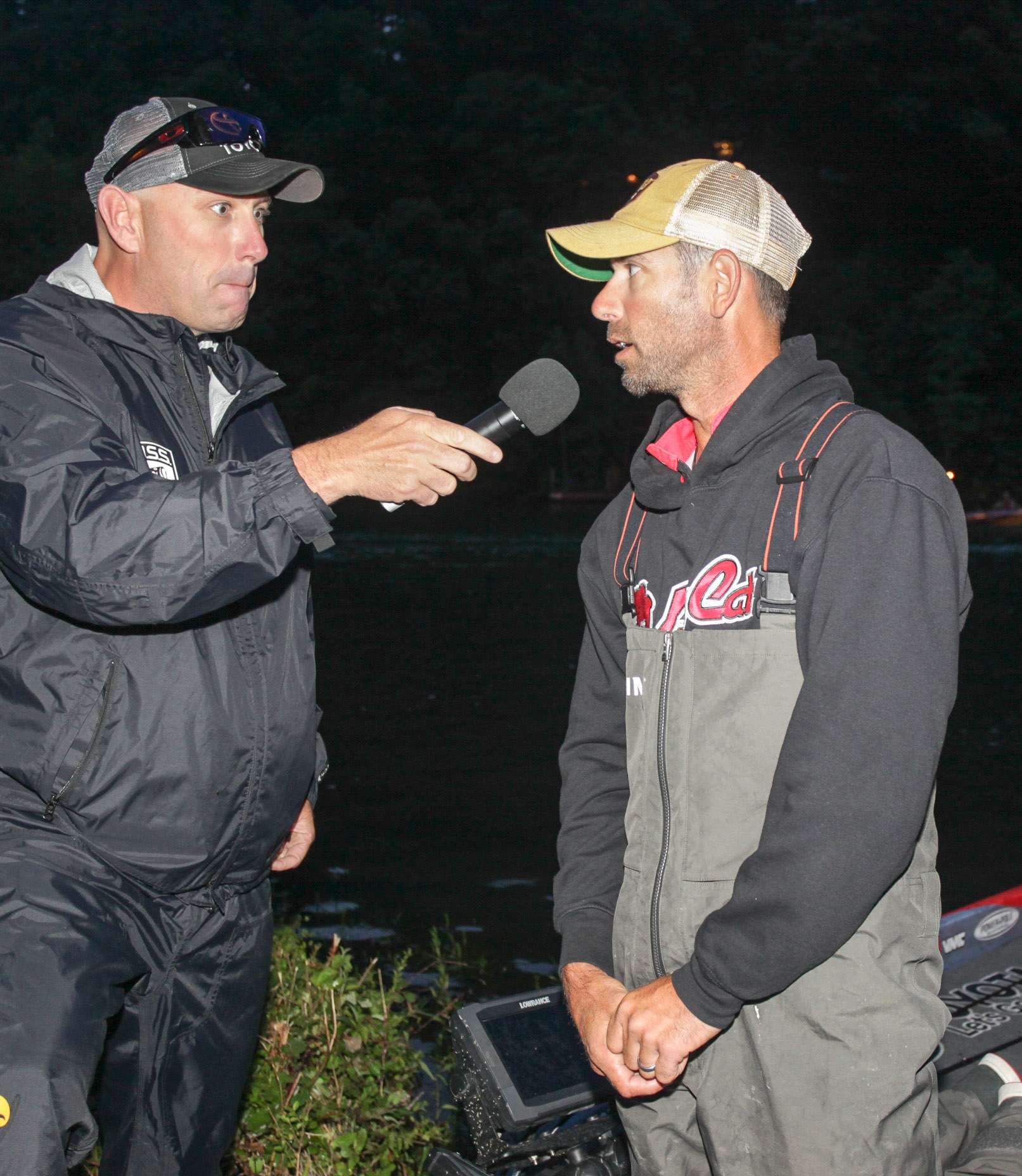 Dave also talks to Ike for the fans at takeoff and bassmaster.com.