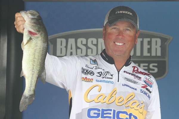 David Walker missed the cut with an 11-15 pound stringer.