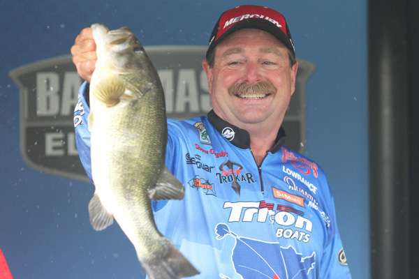 Shaw Grigsby weighed in one fish, this 7-1.