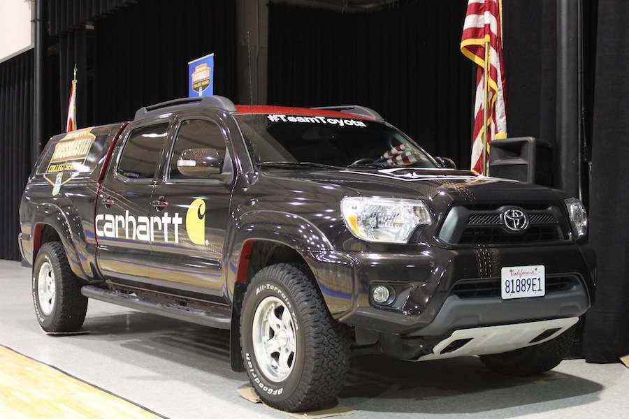 The Carhartt College Series Toyota Tacoma looks like it's ready to get back on the road. 