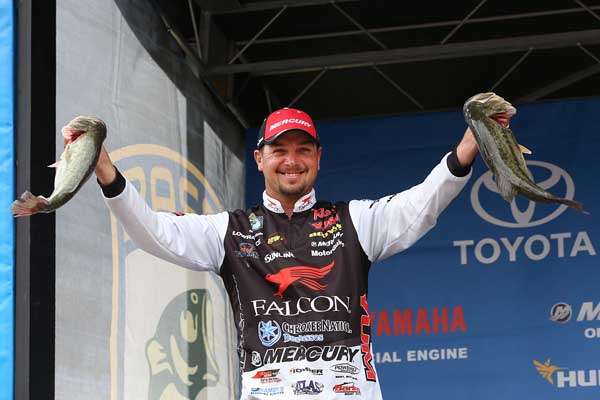 19. If you could only have one, would it be an AOY title or Classic championship?
I'd take AOY â absolutely. Three or four years ago, I would have said the Bassmaster Classic, but when you're up against the quality of anglers in the Elite Series, to be the best for an entire year is amazing.
