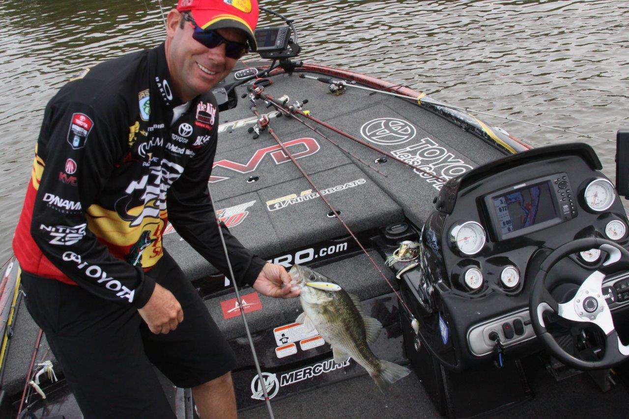 Even though Walden said he would not get starstruck, he said he did get a bit giddy when he found out he would be out with Kevin VanDam in 2013 at the Alabama River.