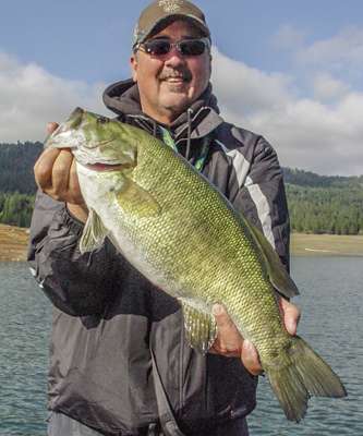 <b>Larry Spath</b>
7 pounds, 9 ounces
Dworshak Reservoir, Idaho
3/8-ounce Carolina rig with Stike King Ocho KVD Perfect plastic (green pumpkin)