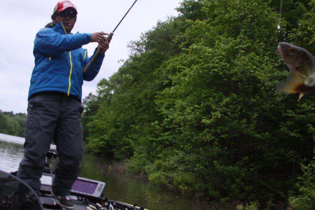 Shimizu taught him about Japanese baits that are not available to stateside anglers like Walden.