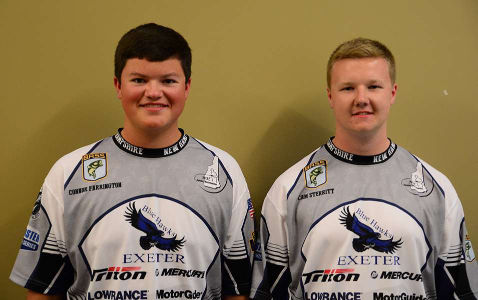 Connor Farrington and Cameron Sterritt (New Hampshire)