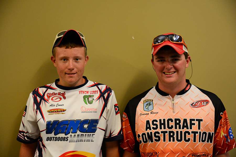 Get a first look at the teams competing in the Bassmaster High School Championship presented by Carhartt.
<br>
Allex Conner and Jeremy Reese (Ohio)