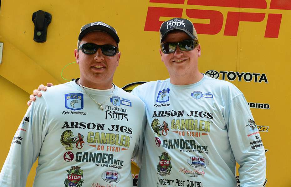 29- Kyle Tomlinson and Brad Cook (Florida)