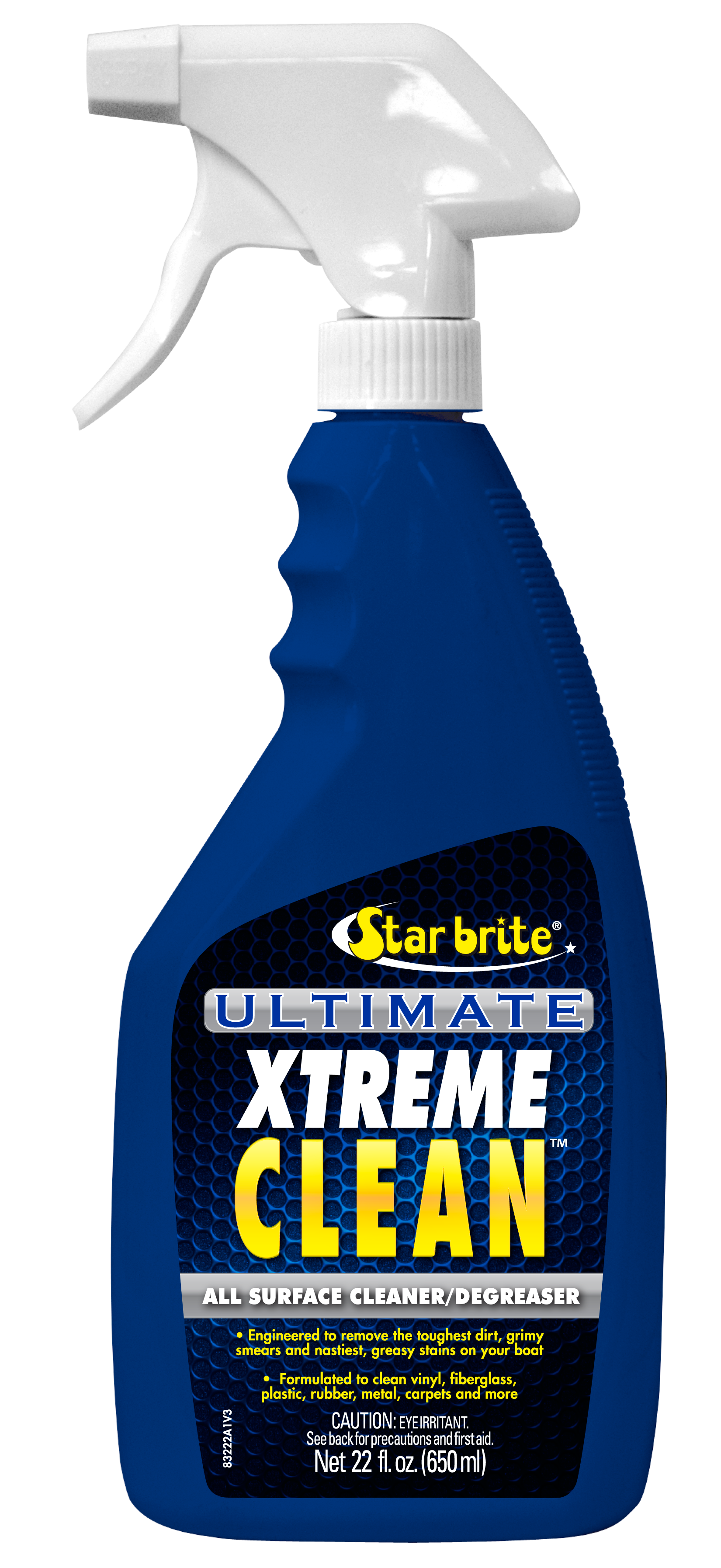<p>Star Brite</p> <p>Ultimate Xtreme Clean</p> <p>Need something to clean every surface on your boat? Star brite Xtreme Clean does just that- it attacks dirt and grease on vinyl, fiberglass, plastic, rubber, metal, carpets, and more. </p> 