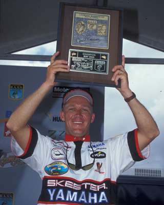 Brent Chapman won his first B.A.S.S. event in 2000 on the Red River.