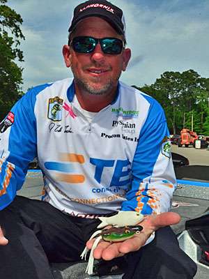 J Todd Tucker is a topwater technician and never leaves the dock without an array of topwaters.