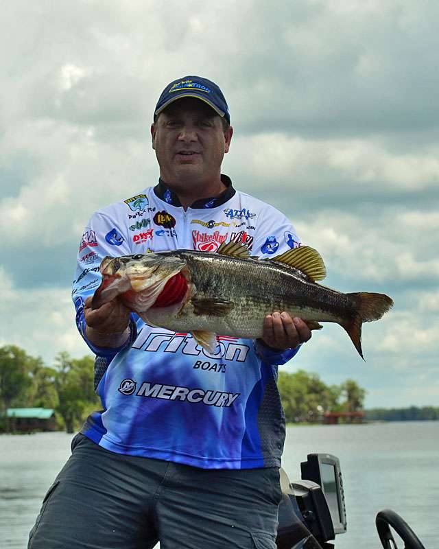 Opens pro Patrick Pierce flipped up this 9.54 brute. And he did more with it than gloat...