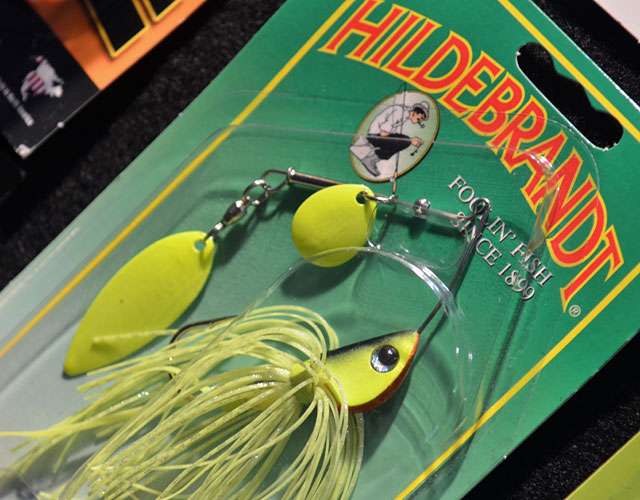 Hildebrandt's spinnerbaits gained painted blades for 2014, which ought to appeal to smallie anglers.