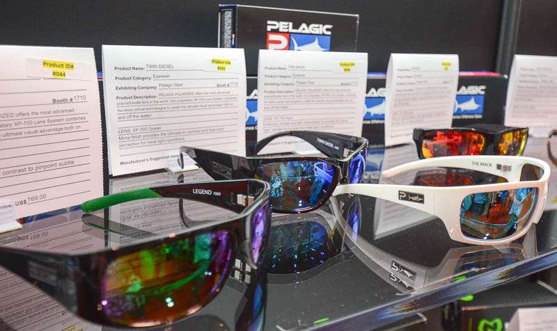 Always a full eyewear section in the New Product Showcase.
