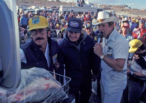 Gary Klein notched his first B.A.S.S. victory in 1979 on Arizona's Lake Powell. He almost edged out the legendary Roland Martin for AOY that year.