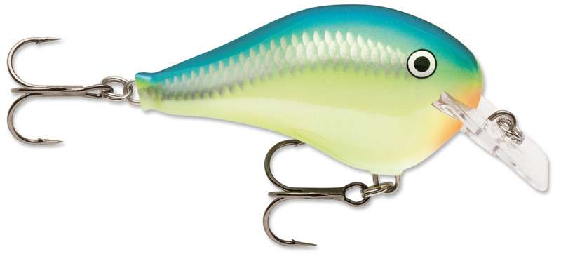 Rapala
DT Fat
Rapala's DT Fat is now available in the new Ike's Custom Ink colors, like blueback herring, Caribbean shad, disco shad and penguin.