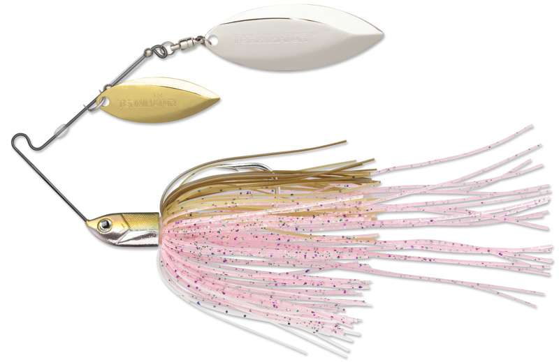Terminator
T1
Terminator's famous T-1 titanium-arm spinnerbait is getting a few new colors this year. Smallmouth lovers might like cotton candy.