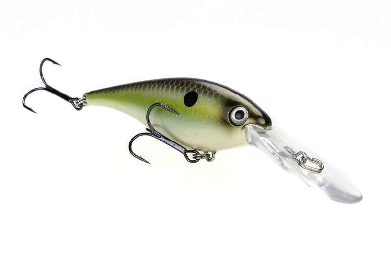 Strike King
Lucky Shad
Ever since Strike King has been in the hard bait business, anglers from across the country have asked for a minnow-style bait like this. With breakthroughs in molding technology, this plastic bait has the same great action that similar balsa baits have. It dives to 8 feet.
