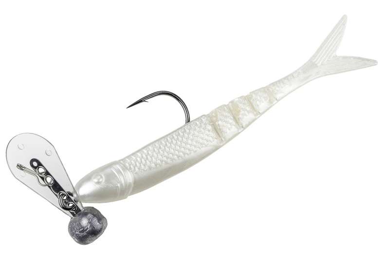 Strike King
Tour Grade Naked Rage Blade
This has all the same features of the Tour Grade Rage Blade but with a clear blade. It also comes pre-rigged with a Strike King Blade Minnow.