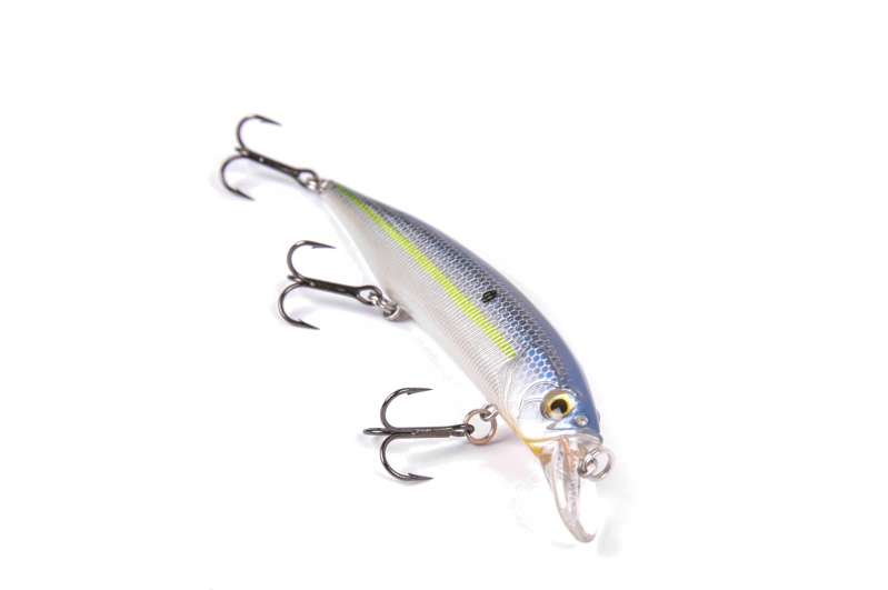 Soul5
Soul Jerk 115 Death Drop
Soul5 Tackle labs designed the death drop to be a super slow sinking jerkbait with premium components that will retail for less than $10.
