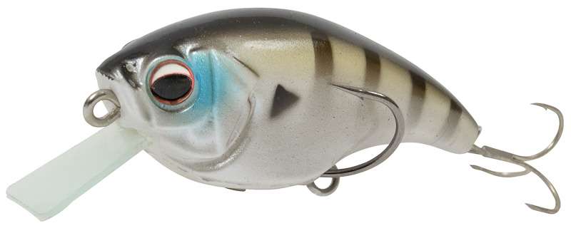 Kahara
KJCrank
 KJ Crank - Unlike traditional solid-bodied crankbaits, the hollow body KJ Crank features an extra-strong double frog hook and a circuit board lip to allow it to plow through the heaviest vegetation on the lake. This allows you to show fish a crankbait where no other crankbait dares to travel. It also has two stainless steel connectors should an angler prefer to add treble hooks, blades or feathers.