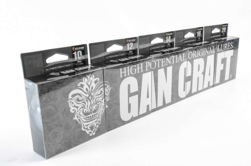 <p>Japan Import Tackle</p>
<p>Gan Craft G Blood</p>
<p>This is a line created specifically to maximize the performance of big swimbaits. The custom grey finish reduces underwater reflection. Its 100 percent fluorocarbon offers maximum strength and abrasion resistance. And itâs low stretch and high density support the four primary actions of big swimbaits: retrieve, sink, stay and flow.</p>