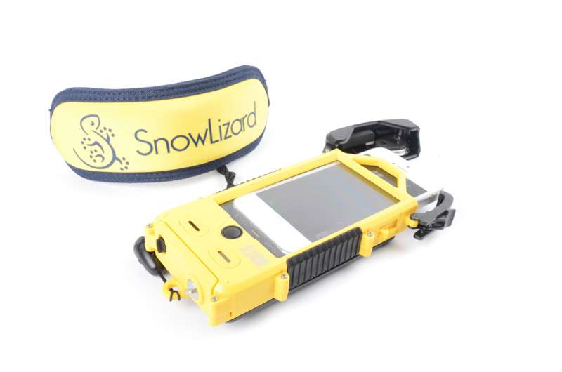 Protect your phone from the elements with Snow Lizardâs SLXtreme5. It features an integrated battery that more than doubles the life of your phone while water-tight housing allows the SLXtreme case to be taken down to a depth of up to 6 ft./2m. The case also has a solar power charger to recharge the integrated battery. The SLXtreme polycarbonate case has a top- loading lid that makes it quick and easy to slide your iPhone in and remove it just as easily without compromising the integrity of the case.