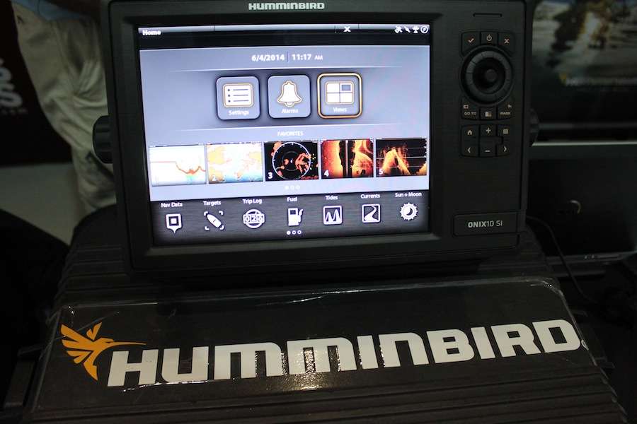 Humminbird has an active display on hand. 