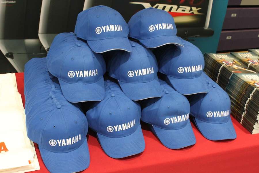 Yamaha hats for all. 
