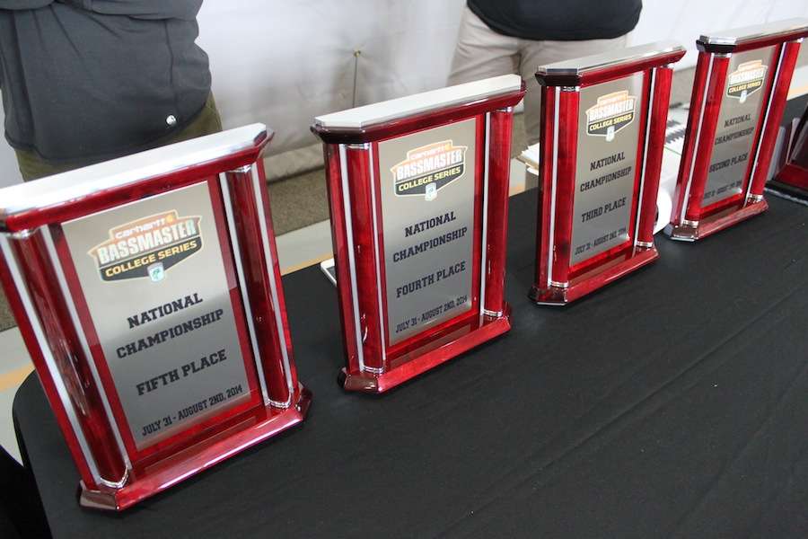 The Top 5 teams will all be awarded this hardware. 