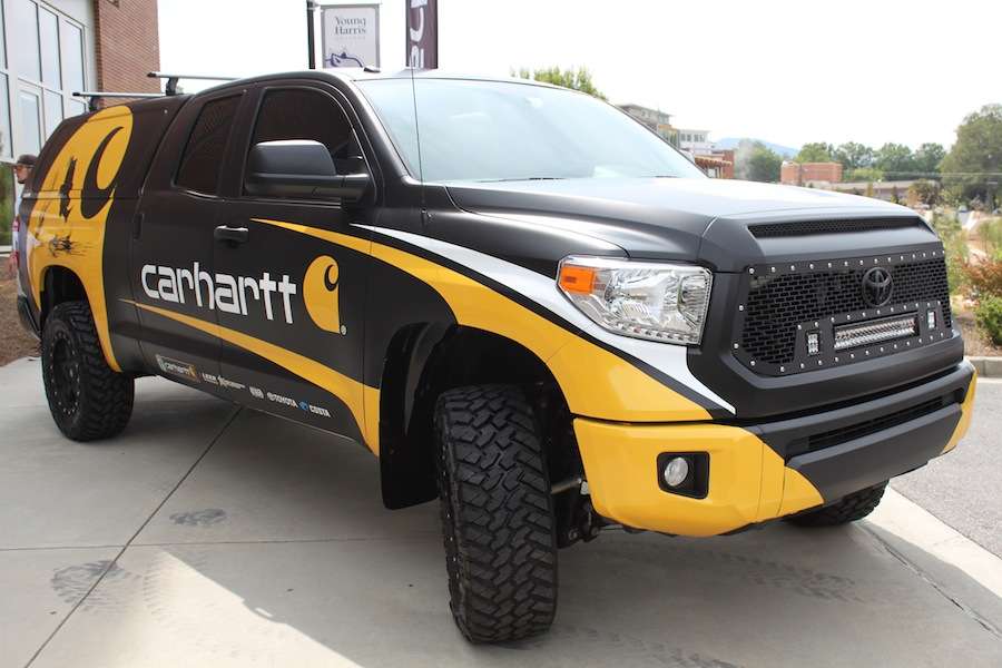 The Carhartt College Series Toyota Tundra is a beast. 